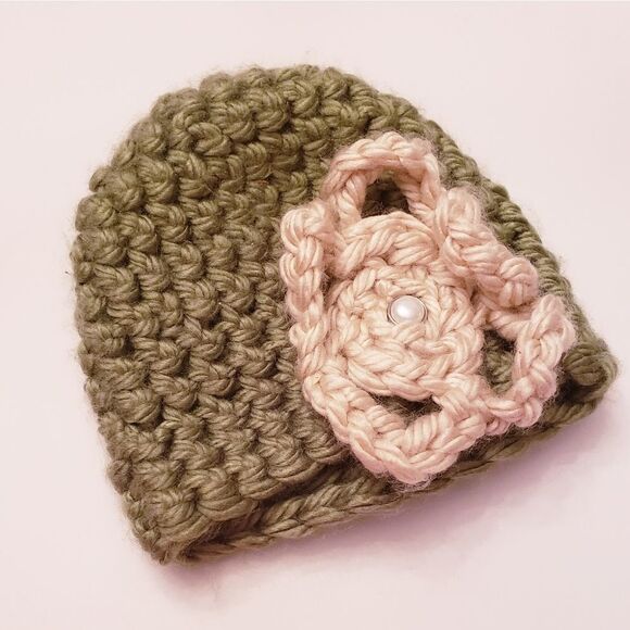 Baby Crochet Cap - Picture 1 of 3